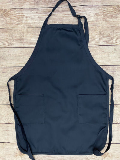 Personalized Apron, Custom Apron, Custom Text Apron, Personalized Men's / Women's Apron, Custom Apron with Pockets & Adjustable Neck Strap