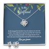 2GFV1 Love Knot Necklace and Earring Set