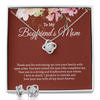 2BFmom Love Knot Necklace and Earring Set