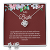 2bestie_MAC Love Knot Necklace and Earring Set