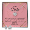 6bestie_MACv2best_ Love Knot Necklace and Earring Set