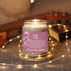 Candle Gift To My Sister with Message, Aromatherapy Candles, 9oz
