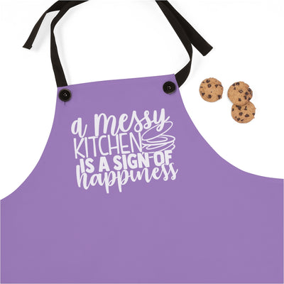 A Messy Kitchen Is a Sign of Happiness Apron