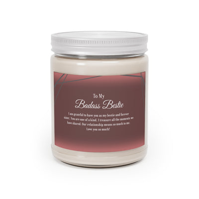 Badass Bestie Candle - Aromatherapy Candles, 9oz
