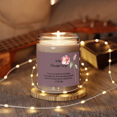 Personalized Candle For Wife,  Aromatherapy Candle