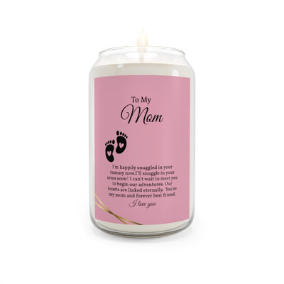 Candle Gift For New Mom Gift, Baby Shower Gift, Pregnancy Gift, New Parents Gift, Baby Girl Gift
