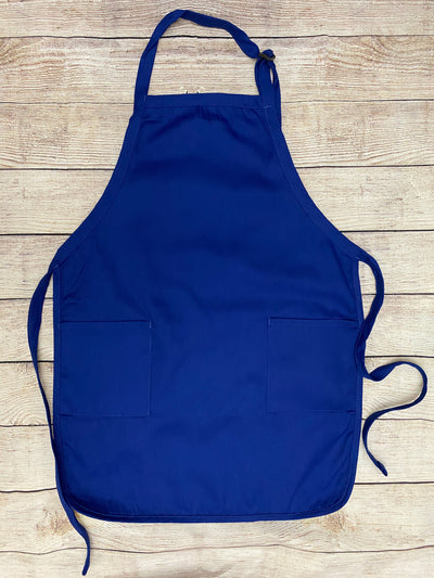 Personalized Apron, Custom Apron, Custom Text Apron, Personalized Men's / Women's Apron, Custom Apron with Pockets & Adjustable Neck Strap