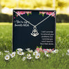 Thinking Of You Always My Favorite Bitch - Anchor Necklace