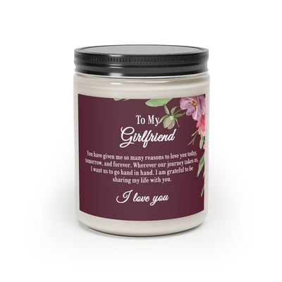 Candle, For Girlfriend, Romantic Candle, Gift For Girlfriend, Anniversary Candle, Scented Candle