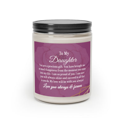 Copy of Soy Candle Jar with Message,  Gift for Daughter, Aromatherapy Candles